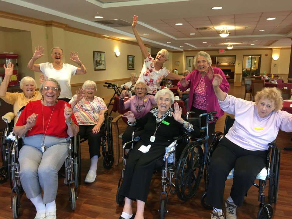 Happy Residents at Morning Star Village Assisted Living in Rockford, IL